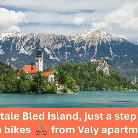 Apartment Valy - Free Bikes, Relaxing Terrace & Near Bled Esterno foto